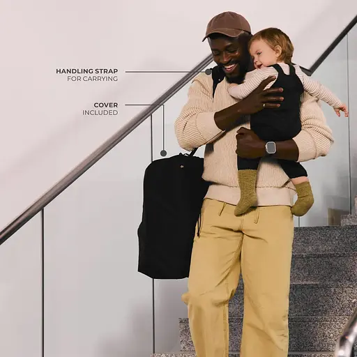 Коляска прогулянкова Kinderkraft Pilot 2 Midnight Black (SPILO02BLK0000) - фото 16