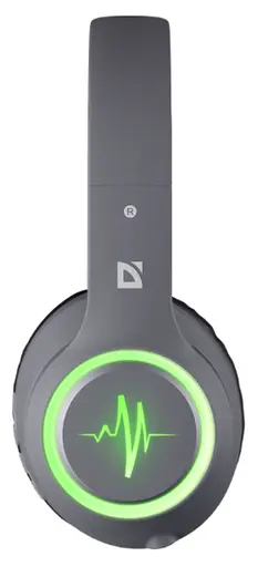 Навушники Defender FreeMotion B571 Bluetooth LED Gray (63571) - фото 3