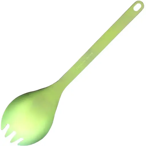 Ловилка Snow Peak SCT-004GR Titanium Spork Green - фото 2