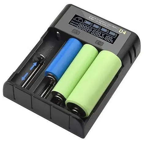 Зарядний пристрій для 4 акумуляторів ESSAGER Battery Charger with LED Indicator For 4 Display - фото 1