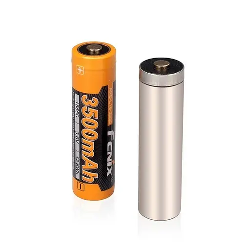 Аккумулятор 18650 Fenix 3500mAh Li-Ion (Черно-желтый) - фото 4