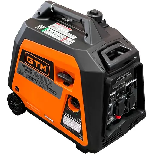 Генератор інверторний GTM 2,3/2,5 кВт, однофазний, ручний запуск (DK2500iA) - фото 1