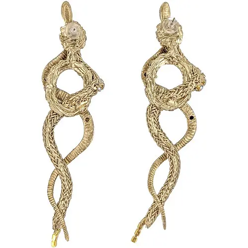 Сережки Медуза Горгона - фото 2