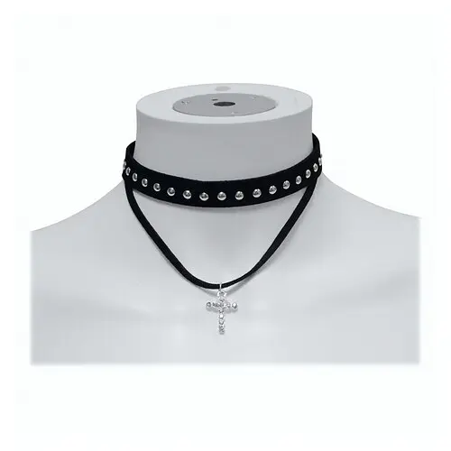 Чокер з хрестом - фото 1