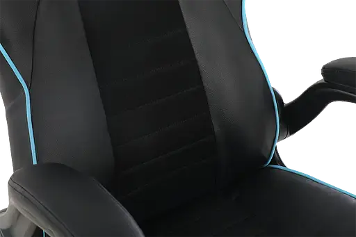 Геймерское кресло GT Racer черное с синим (X-2760 Black/Blue) - фото 8