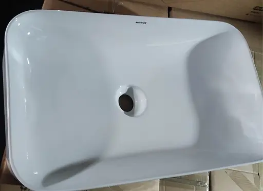 Умивальник накладний Mixxus Premium Quadro-0106 600x355x130 мм MP6523, Білий - фото 3