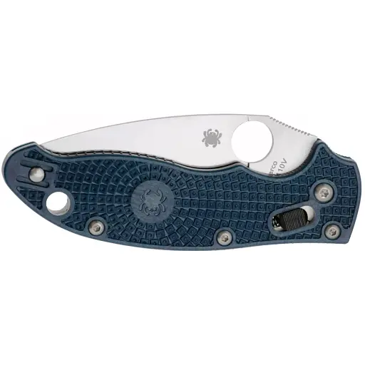 Нож Spyderco Manix 2 Dark blue - фото 4