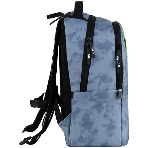 Рюкзак GoPack Teens 135M-5 Черно-голубой (GO26-135M-5) - фото 4