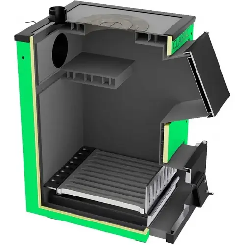 Твердопаливний котел Zubr Classic Termo плита 10 кВт - фото 6