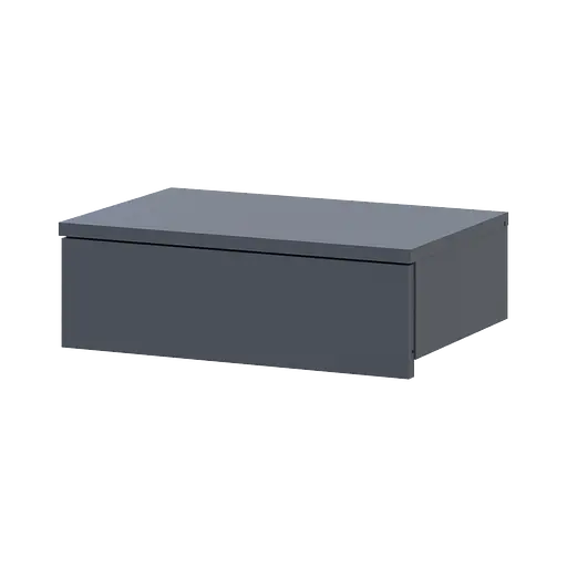 Прикроватная Тумба Doros Левия Графит 1Ш 46х31х15 (41516090) - фото 4