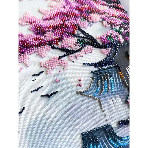 Набор для вышивки бисером "Мечта о восточном путешествии" AB-905 44х30 см - фото 4