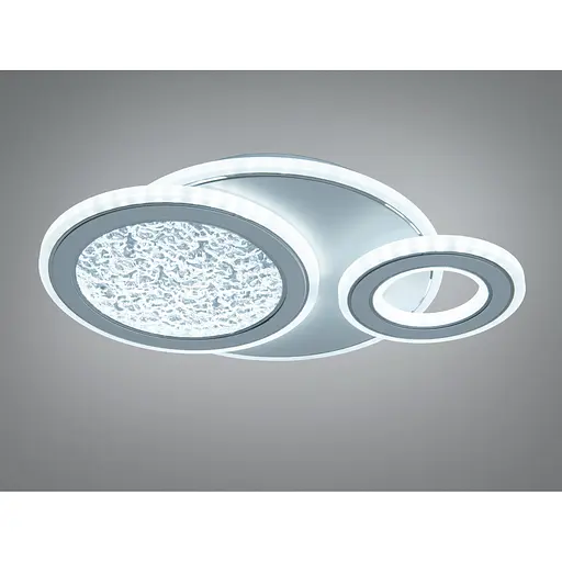 Світлодіодний стельовий світильник Romin сірий 34 Вт CCT - фото 1