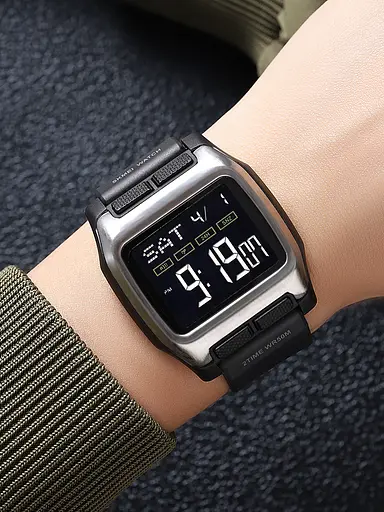 Наручные часы мужские 2193SIBK Silver-Black Skmei acs0030166 - фото 3