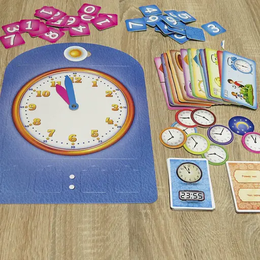 Детская развивающая игра "Тик-Так" 0819 первые часы - фото 2