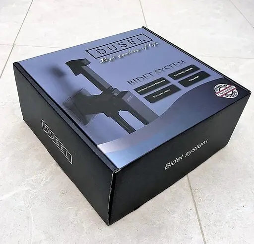 Набор для гигиенического душа со смесителем Dusel Gani Black 233989001, Черный матовый - фото 3