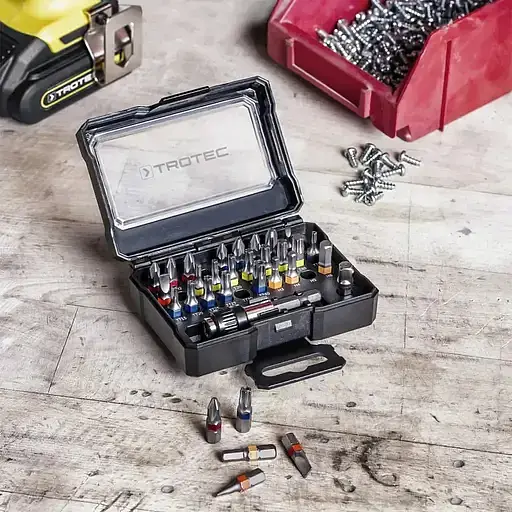 Набор бит Trotec PSCS Screwdriver 32 pieces Bit Set (DAS302814) - фото 5