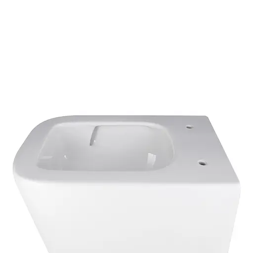 Унитаз подвесной Qtap Crow безободковый с сиденьем Soft-close QT05335171W, Белый - фото 9