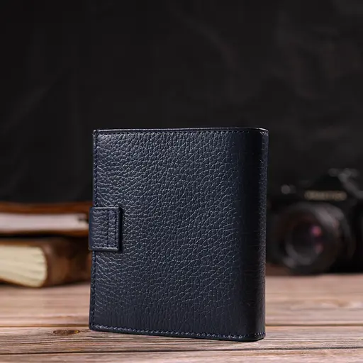 Мужской кожаный кошелек Canpellini 9.7х11х1 см acs0025710 - фото 7