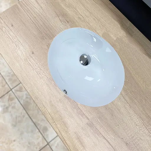 Умивальник VBI Mestre white врізний VBI-018009, Білий - фото 4