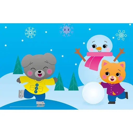 Набор для творчества "Аппликации наклейками Кошечка" 1655001, 30 наклеек - фото 2