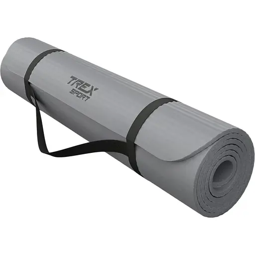 Коврик для йоги Trex Sport TX-019NGM NBR 1 см 190х80 сірий - фото 1