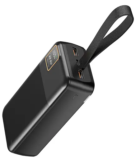 Акумулятор портативний зовнішній Profit WQ23 30000 mah 22.5 W чорний - фото 1