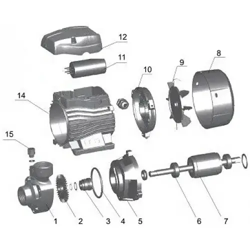 Поверхностный насос Volks pumpe QB60 NEW 0,37 кВт - фото 6