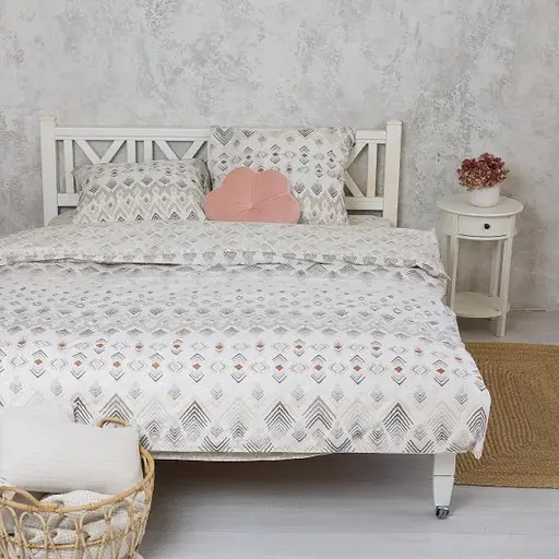 Комплект постельного белья Viluta двуспальный ранфорс 22202 100% хлопок - фото 4