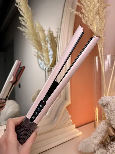 Випрямляч для волосся Smart X Air Straightener 5 режимів 2 швидкості 1300Вт Pink/gold - фото 2