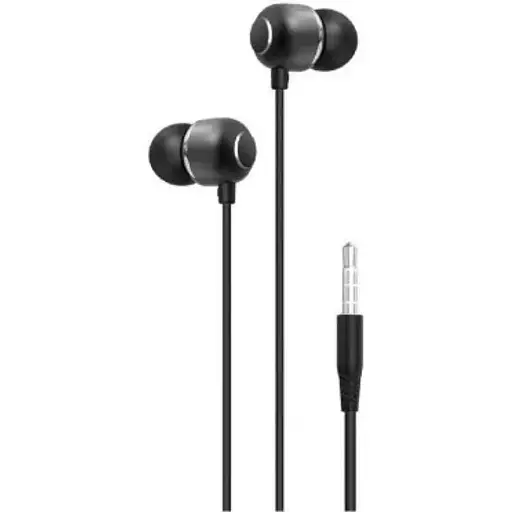 Наушники XO EP26 Music earphone черные