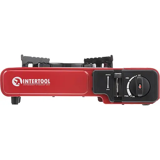 Портативна газова плита Intertool GS-0001 [96575] - фото 2