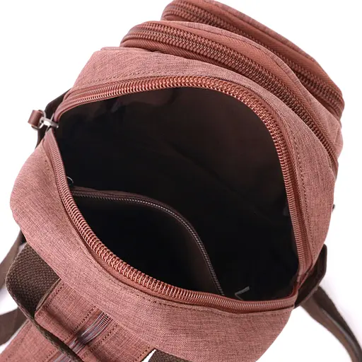 Текстильный рюкзак Vintage 19х28х10 см sum0023480 - фото 4