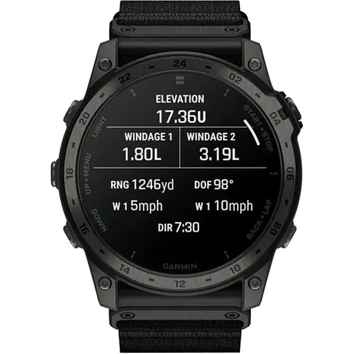 Смарт-часы Garmin Tactix 7 AMOLED Edition Premium Tactical GPS Watch with Adaptive Color Display (010-02931-00/01) - фото 8