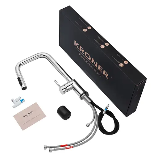 Змішувач для кухні Kroner Element 296569B-0101 (CV035986) - фото 9