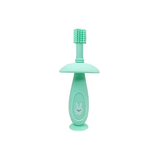 Силиконовая зубная щетка Mumlove MGZ-0716(Turquoise) с ограничителем