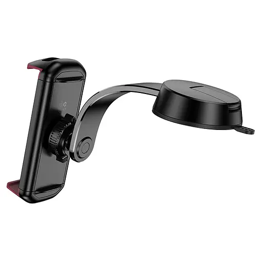 Автодержатель Hoco H68 Gamble tablet (center console) Black/Red - фото 7