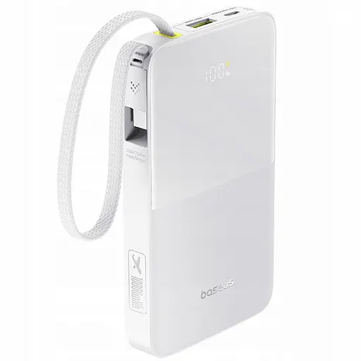 Зовнішній акумулятор Baseus EnerFill FC51 Bipow2 Pro 10000mAh 22.5W White (E0027601) [152249]