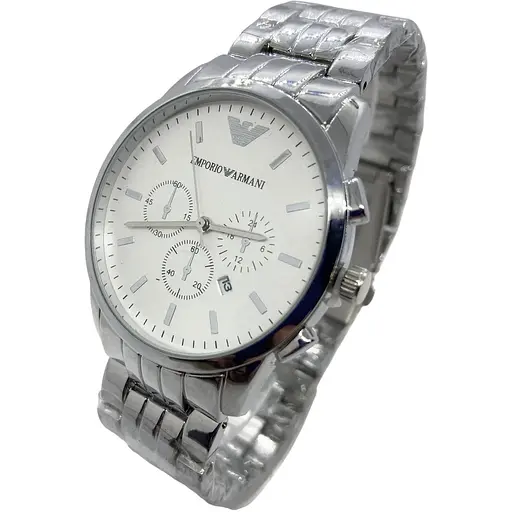 Часы мужские Clockhouse Emporio Armani Серебристые (IBW687SO)