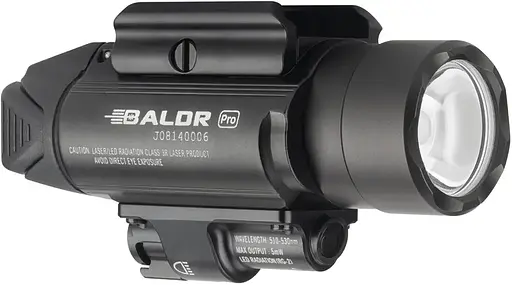 Фонарь с ЛЦВ Olight Baldr Pro Green Laser Black - фото 3