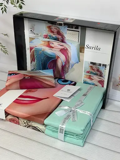 Постільна білизна Sarila Mint Ранфорс Romeo Home pbe0051237 - фото 2