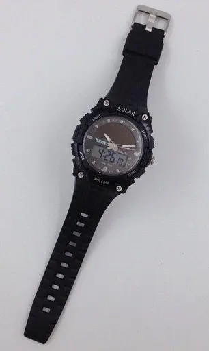 Мужские спортивные часы Skmei 1049 с солнечной батареей (Черные) - фото 7