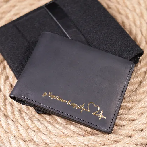 Мужской кожаный кошелек Grande Pelle 11.5х9х1 см acs0024003 - фото 8