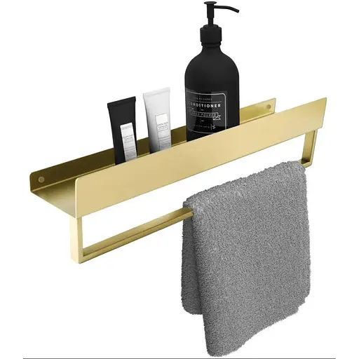 Полка для ванны Rea SF01 60 brushed gold REA-06003, Золотой - фото 1