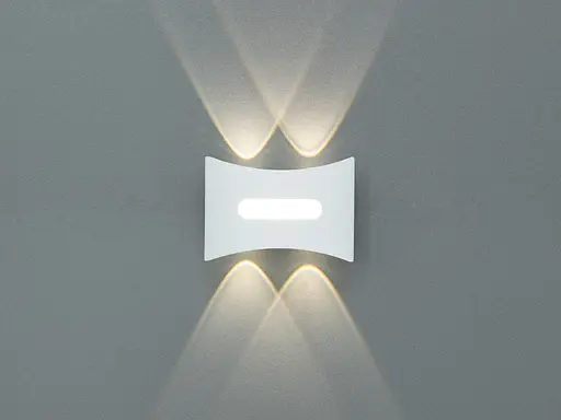 Світильник LED фасадний Diasha чорний 4W 4 промені - фото 2