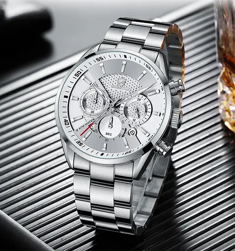 Часы Cheetah Mega Silver - фото 3