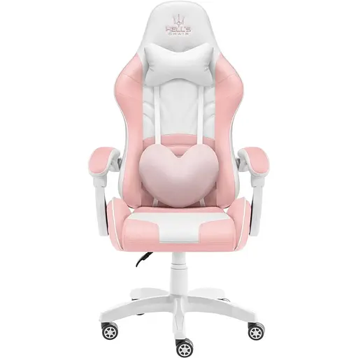Компьютерное кресло Hell's Rainbow Pink-White