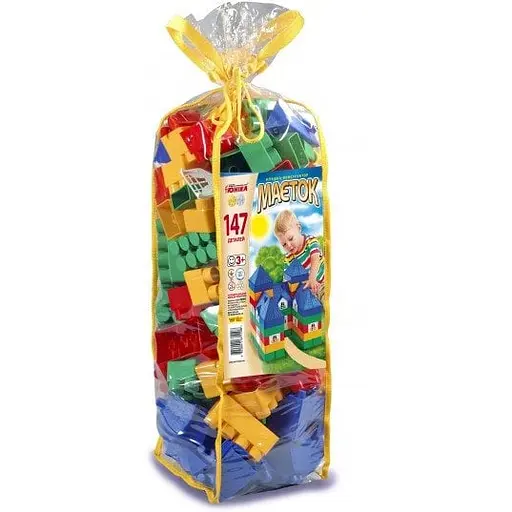 Конструктор развивающий Юніка 71108 Поместье 147 деталей - фото 1