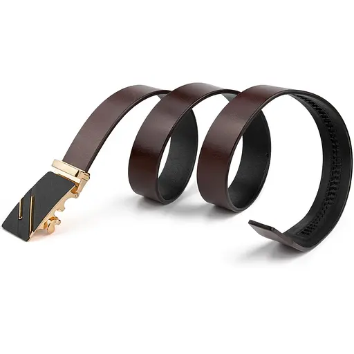 Ремінь шкіряний Vintage чоловічий 115х3,4 см acs0014833 - фото 2