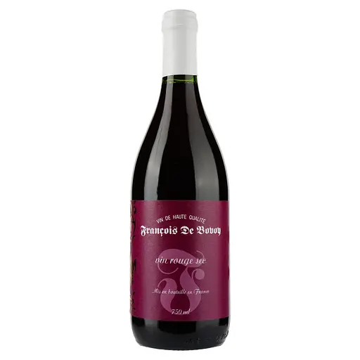 Вино Francois de Bovoy Rouge Sec, червоне, сухе, 0,75 л (911718)