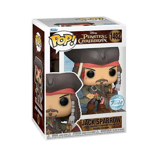 Игровая коллекционная фигурка Funko POP! серии Пираты Карибского моря – Джек Спарроу - фото 3